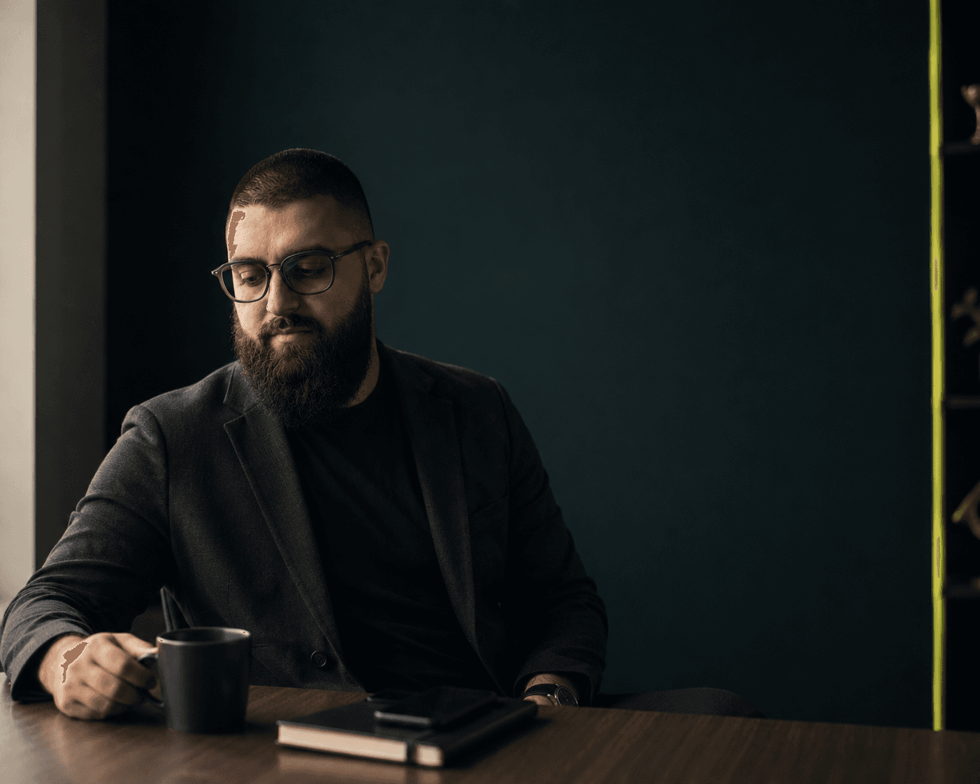 About Page Contemplative